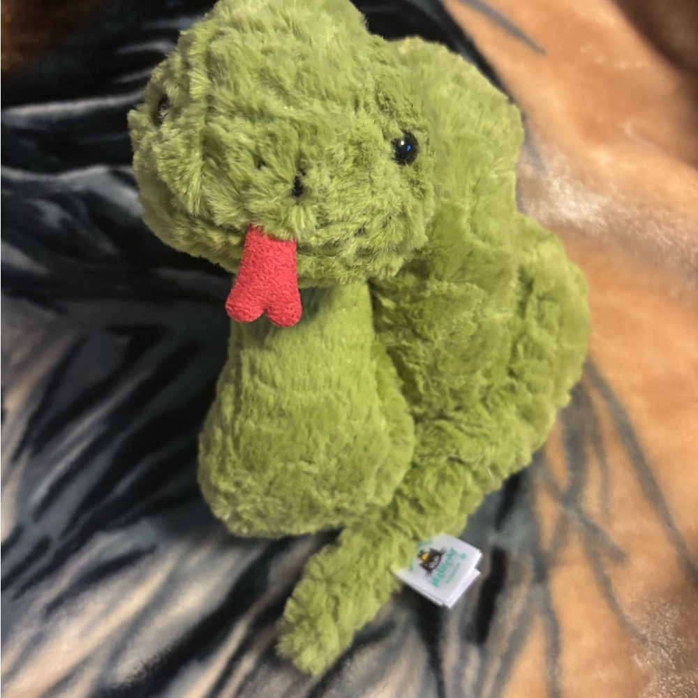 Jellycat Green Plush Snake